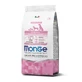 Monge All Breeds Puppy & Junior, con una sola proteína (cerdo), arroz y patatas - Pienso seco para perros, 12 kg