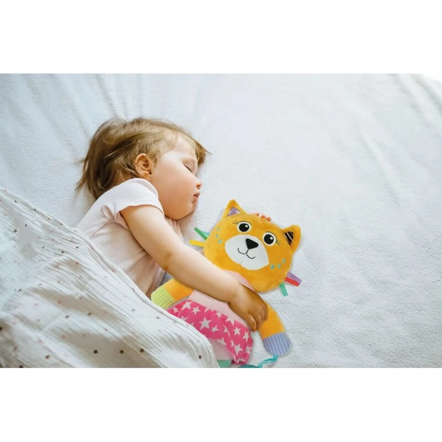 Clementoni Baby for You Katy la petite chatte - Première peluche d'éveil 0 mois et plus
