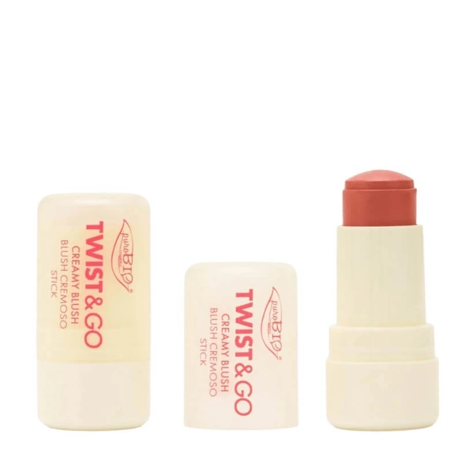 Puro Bio Twist &amp; Go - Romige blushstick nr. 03 Macaron