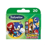 Salvelox Sonic: 20 tiritas infantiles resistentes al agua con un adhesivo suave para pieles sensibles