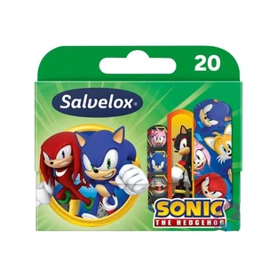 Salvelox Sonic – 20 wasserfeste Kinderpflaster mit einem sanften Klebstoff für empfindliche Haut