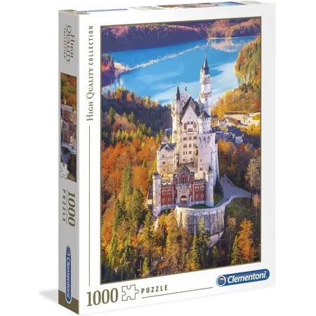 Clementoni High Quality Collection - Puzzel van 1.000 stukjes: Neuschwanstein