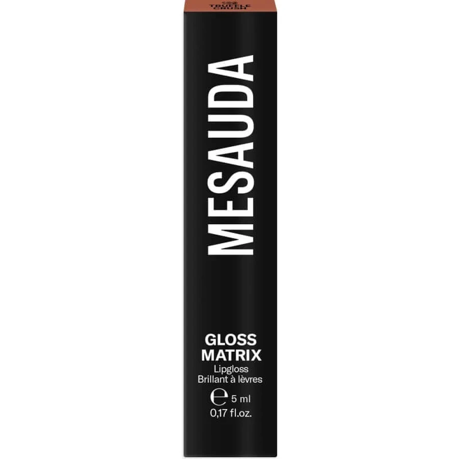 Mesauda Gloss Matrix - Brillo de labios n.º 109 Truffle Crush