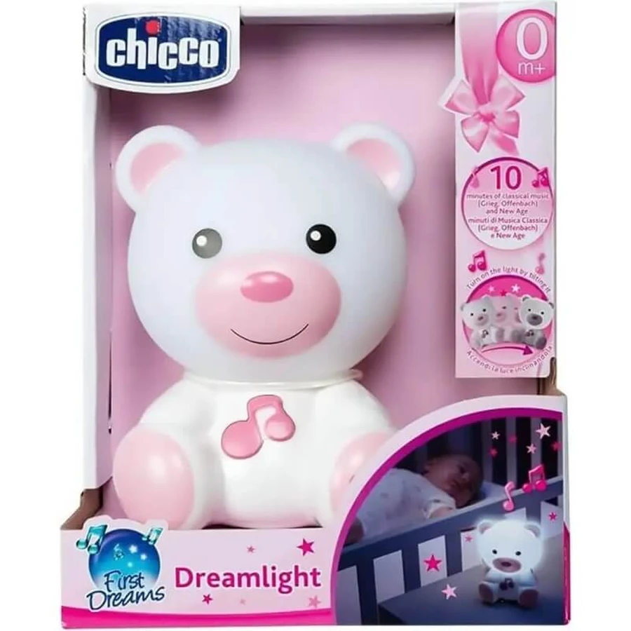 Chicco First Dreams Dreamlight - Musical Night Light, Pink