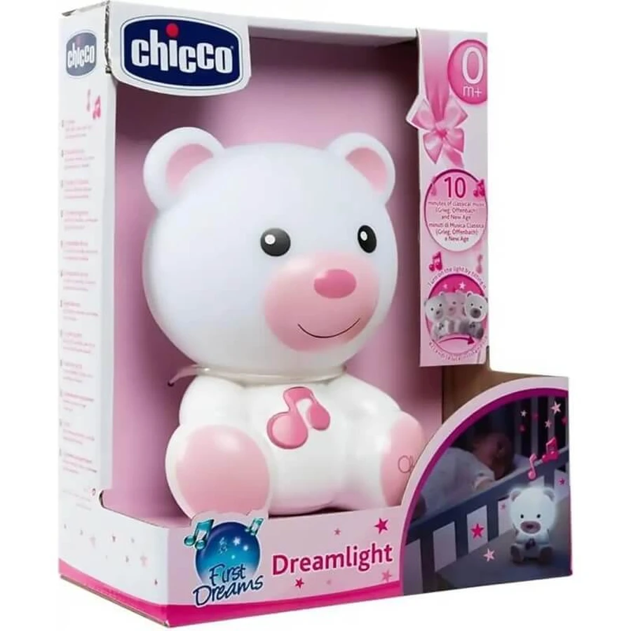 Chicco First Dreams Dreamlight - Musical Night Light, Pink