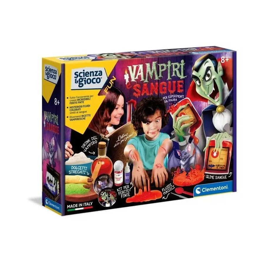 Clementoni Science &amp; Play: Vampieren en bloed – Creatieve speelset