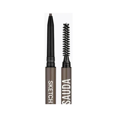 Mesauda Sketch Brows - Lápiz automático para cejas n.º 102, morena