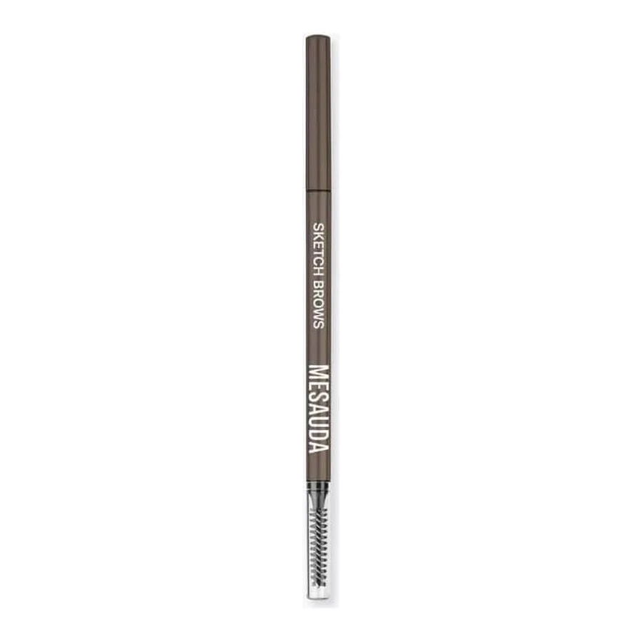 Mesauda Sketch Brows - Lápiz automático para cejas n.º 102, morena