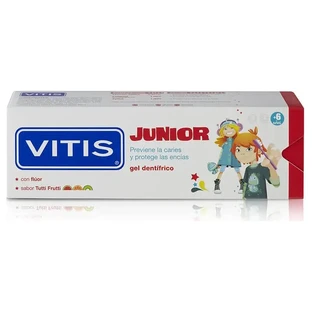 Dentaid Vitis Junior – Zahnpasta-Gel für Kinder, 75 ml