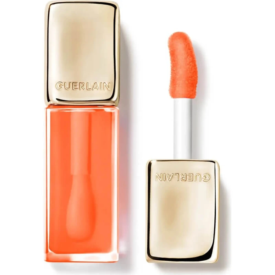 Guerlain KissKiss Bee Glow Oil - Plumping Lip Oil No. 319 Peach Glow
