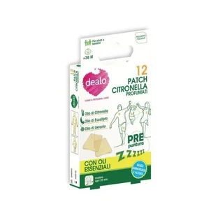 Dealo 12 Citronella-Pflaster zur Vorbeugung gegen Insektenstiche