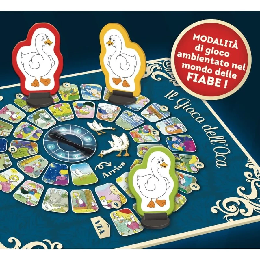 Lisciani Speelkamer - Het Ganzenbordspel