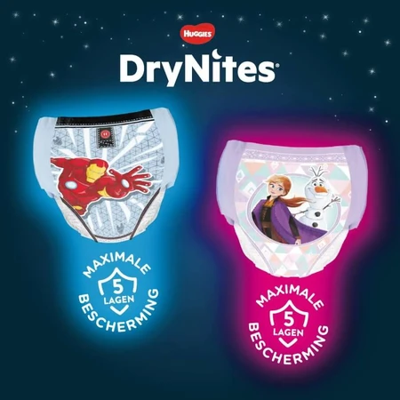 Huggies Babywindeln Drynites für Jungen 17–30 kg, 10er-Pack