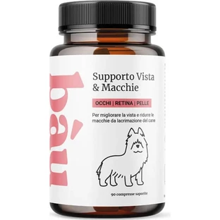 Bau Cosmetics: Salud ocular y manchas oscuras, 90 comprimidos - Complemento alimenticio para perros