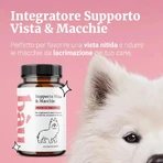 Bau Cosmetics: Salud ocular y manchas oscuras, 90 comprimidos - Complemento alimenticio para perros