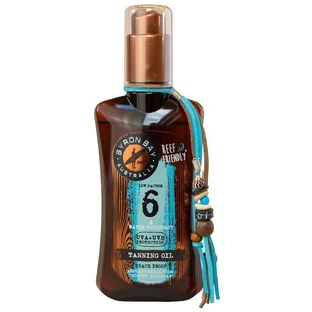 Byron Bay Selbstbräunungs-Sonnenschutz LSF 6, Kokosöl-Spray, 200 ml
