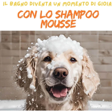 Merini Maurizio Mousse-Shampoo für Hunde, 200 ml