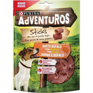 Purina Adventuros Buffalo Mini Sticks – Hundesnacks, 90 g