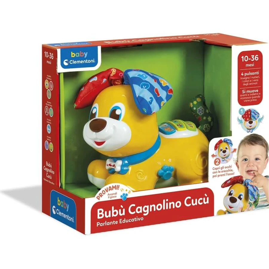 Clementoni Bubù – kleiner Hund mit „Kuckuck“-Funktion