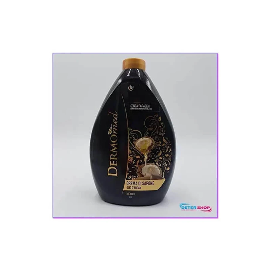 Dermomed Arganolie - Zeepcrème - Navulling van 1 liter