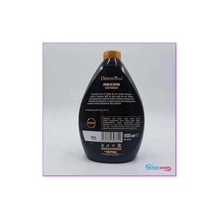 Dermomed Arganolie - Zeepcrème - Navulling van 1 liter