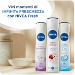 Nivea Fresh Cherry - Déodorant avec protection anti-odeurs 72 heures, 150 ml