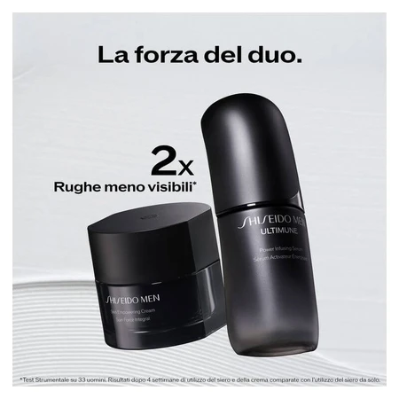 Shiseido Men Ultimune Power Infusing Serum - Sérum facial multifuncional para hombre, 50 ml