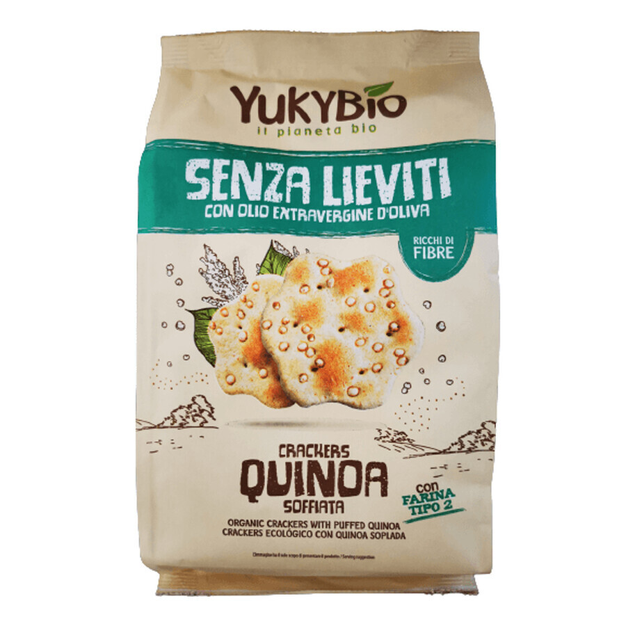 Buy Eco Crackers with qinoa, 200g, Yukibio Eco Crackers with qinoa, 200g, Yukibio