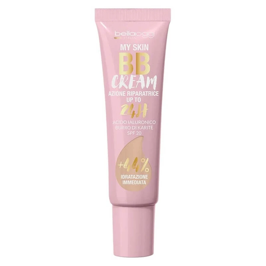 Bellaoggi My Skin BB Cream - Crema hidratante con color n.º 002 Cool Rosy