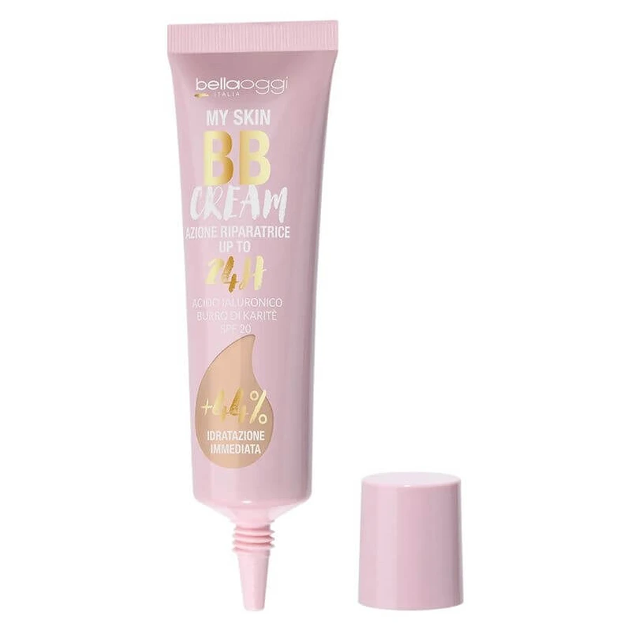 Bellaoggi My Skin BB Cream - Crema hidratante con color n.º 002 Cool Rosy