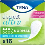 Tena Discreet Ultra - 16 normale inlegkruisjes voor urine-incontinentie
