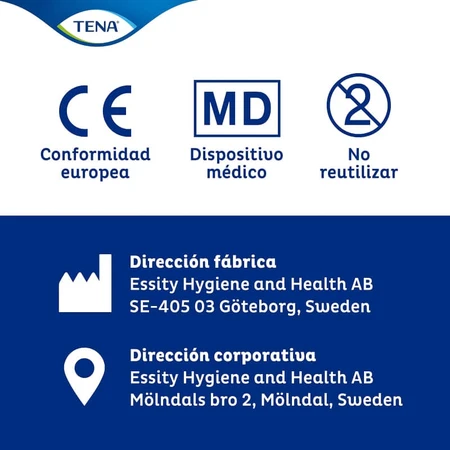 Tena Discreet Ultra - 16 normale inlegkruisjes voor urine-incontinentie