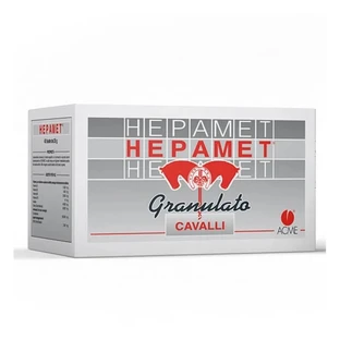 Acme Hepamet - pienso complementario para caballos, 40 sobres de 25 g cada uno