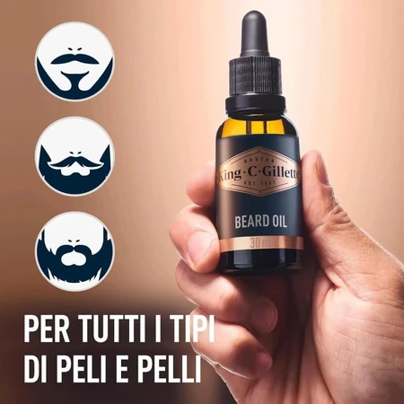 Gillette King C. Gillette - Shaving Oil 30 ml