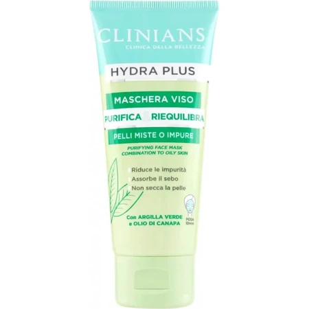 Clinians Hydra Plus - Zuiverend gezichtsmasker, 75 ml