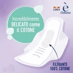 Lines is cotton - 10 daytime pads with wings