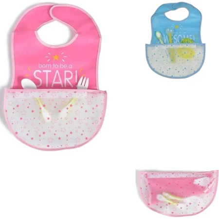 Cangaroo Glam - Waterproof Bib - Pink