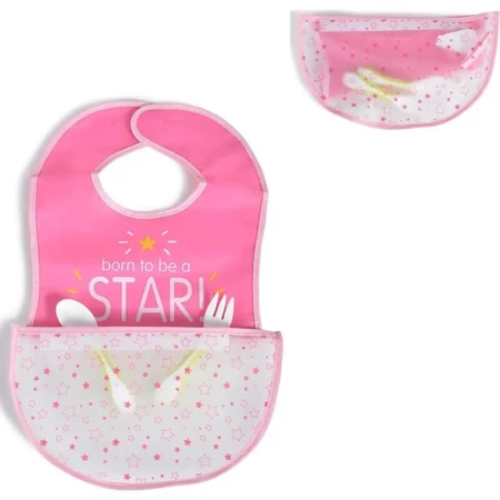 Cangaroo Glam - Waterproof Bib - Pink