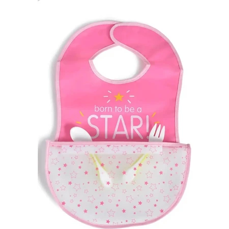 Cangaroo Glam - Waterproof Bib - Pink
