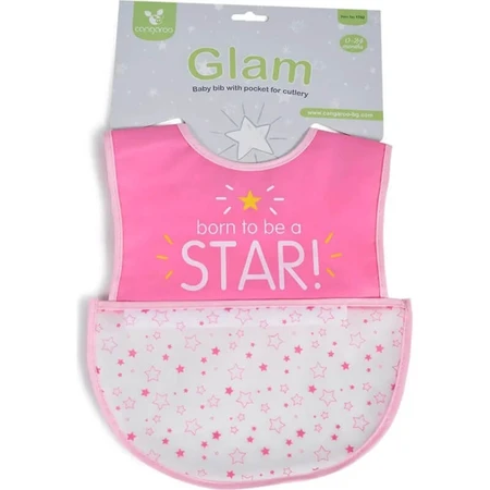 Cangaroo Glam - Waterproof Bib - Pink