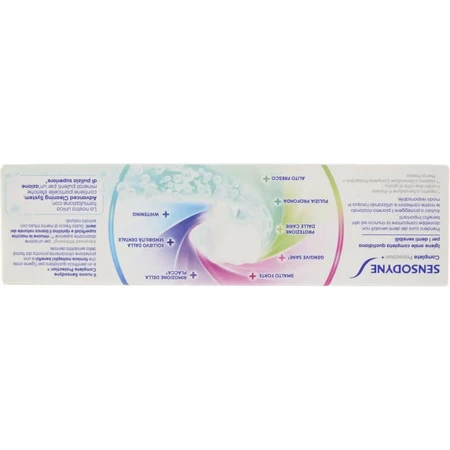 Sensodyne Complete Protection+ Advanced Whitening - Toothpaste, 75 ml