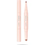 Pupa Vamp! Creamy Duo - Lápiz de labios para contornear y pintalabios brillante n.º 005 Deep Nude