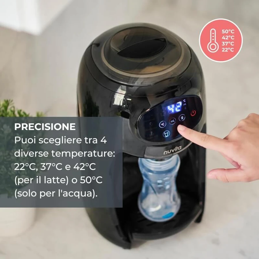 Nuvita Lattespresso: dispensador de fórmula instantánea con sistema cerrado