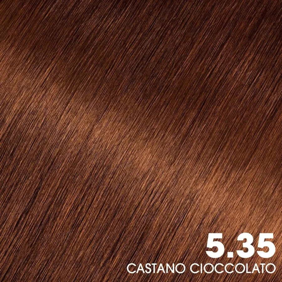 Garnier Olia - Ammoniakvrije permanente haarkleuring nr. 5.35, chocoladebruin