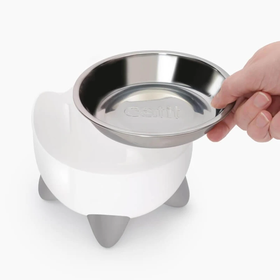 Catit Pixi – Kombipaket mit weißem Katzen-Trinkbrunnen