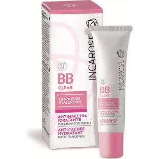 Incarose BB Clear Hyaluronic SPF 25 – Getönte Feuchtigkeitscreme – Mittlere Deckkraft