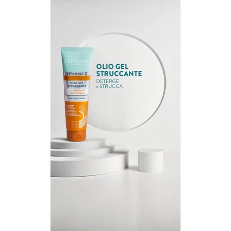 Gel démaquillant Clinians à la vitamine C, 125 ml