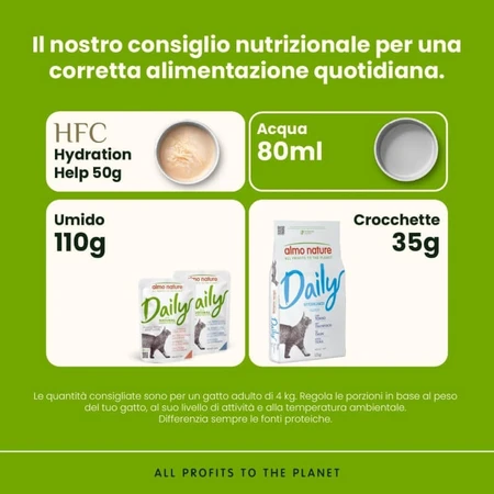Almo Nature Almo Daily Cat Ster Thon - Aliment complet pour chats adultes stérilisés, 12 kg