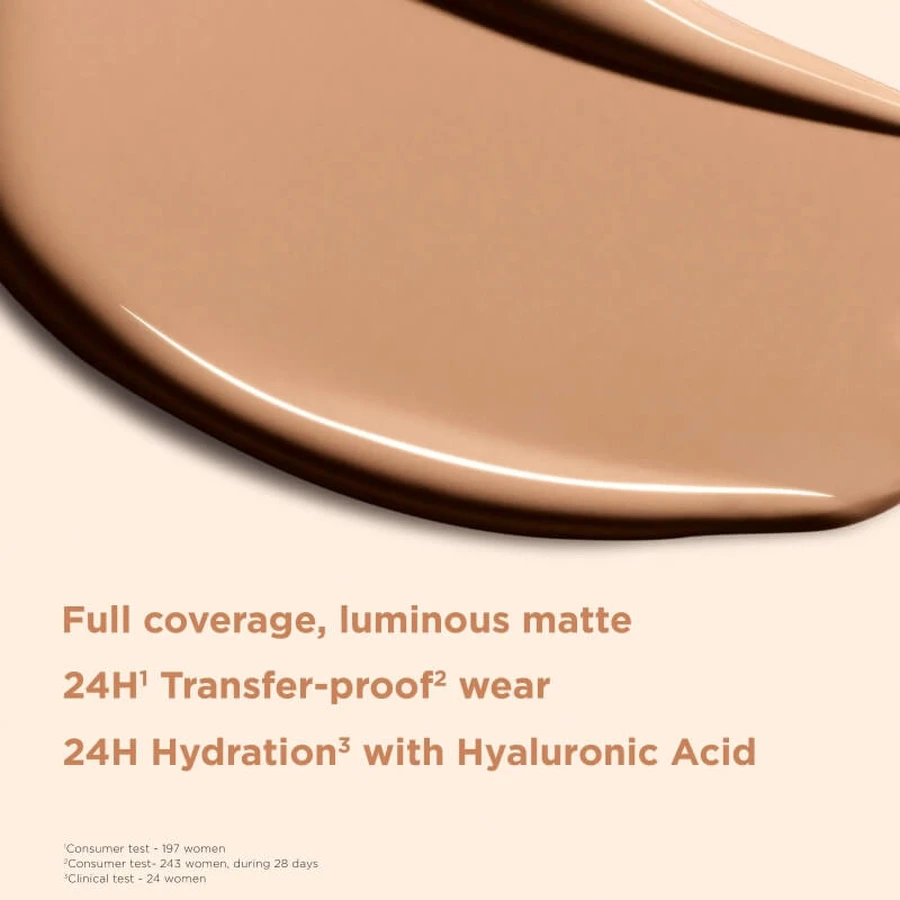 Clarins Skin Illusion Full Coverage - Luminous Matte Foundation - No. 110n