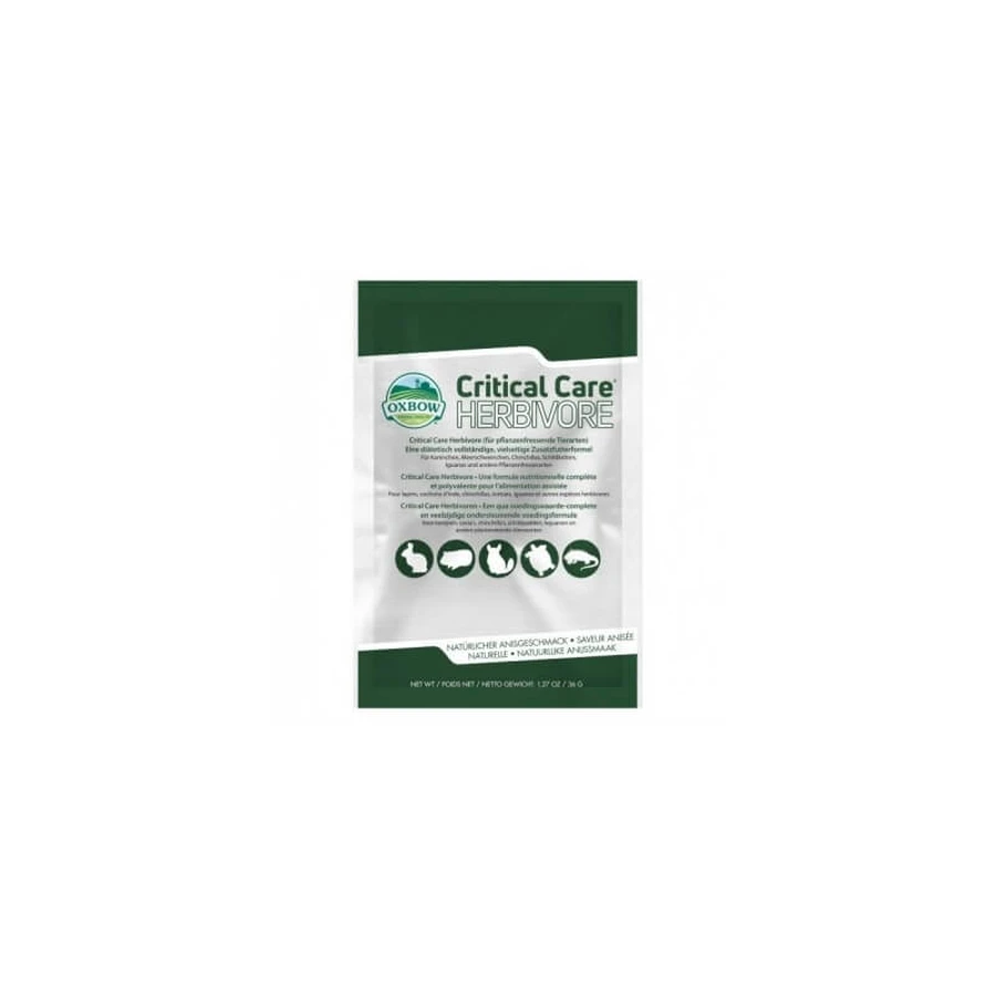 Oxbow Critical Care Herbivore - Complete Food for Herbivores in Recovery, 36 g